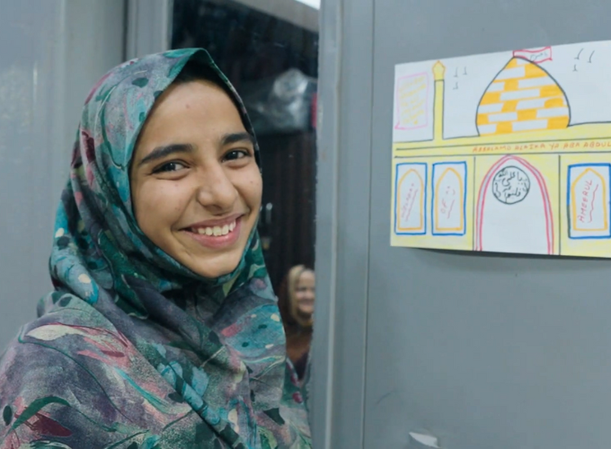 Smiles at the Sakina Girls Home